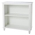 Cottage 2-Shelf Bookcase - White