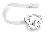 Cunill Sterling Silver Elephant Pacifier Clip