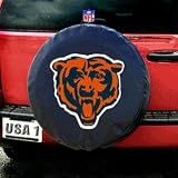 Chicago Bears NFL Spare Tire Cover by Fremont Die Black