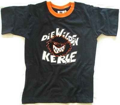Wilde Kerle T-Shirt schwarz 116
