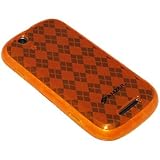 Amzer Silicone Skin Jelly Case for Motorola CLIQ MB200, DEXT MB200 (Orange)