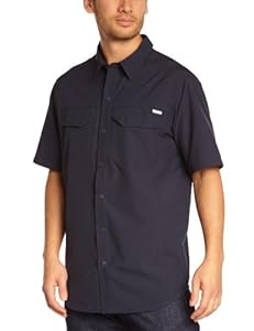 Columbia Sportswear Men's Silver Ridge Short Sleeve Shirt, Abyss, X-Large