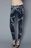 Tripp NYC The Glass Wash Knitted Jean in Dark Indigo,Denim for Women