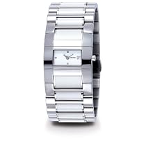 Fila - FA0505-52 - Montre Femme Acier - Manchette - Quartz Analogique - Cadran Noir - Bracelet Acier