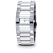 Fila - FA0505-52 - Montre Femme Acier - Manchette - Quartz Analogique - Cadran Noir - Bracelet Acier