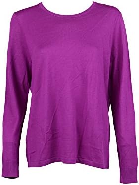 Charter Club Luxury Womens Bright Welch Merino Crew Neck Sweater XL