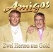 Zwei Herzen aus Gold