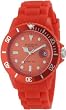 Madison New York Unisex-Armbanduhr Candy Time Analog Silikon rot U4167-11/2