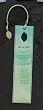 Pack of 8 Support for Life's Journey "Health" Bookmarks with Leaf Charms 6.25"