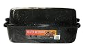 Granite Ware 21.25 x 14 x 8.5 Inch Covered Rectangular Roaster