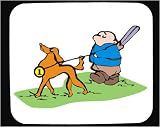 Mouse Pad with man, body, individuals, individual, wildlife, humans, gun, person, dog, award, hunting, human, persons, people, prize, hunter