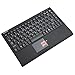 Keysonic ACK-540RF+ Compact Wireless Keyboard with Integrated Touch Pad Mouse (2.4Ghz Radio Frequency, Notebook Layout) ideal for HTPC, Pc & Mac Computers