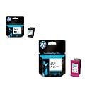 HP 301 - Cartouche d'impression - 1 x couleur CH562EE , 1 x Noir CC561EE . HP DESKJET 1050 2050 2050s