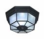 Heath/Zenith SL-4300-BK-B 360-Degree Motion-Activated Octagonal Ceiling Light, Black