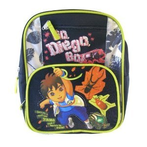 Go Diego Go Adventure Toddler Kids Backpack for 2-5 Years Old Boys