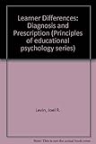 Learner differences : diagnosis and prescription