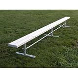 Office Products : 15' Park Bench Without Back, 2' X 10' Planks Portable, Aluminum