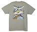Guy Harvey Northeast Collage T-Shirt - Stonewashed Green