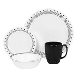 Livingware City Block 16 Piece Dinnerware Set