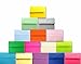 Multi Color Assorted 100 Boxed A7 Envelopes for 5 X 7 Greeting Cards Invitations Announcements from The Envelope Gallery