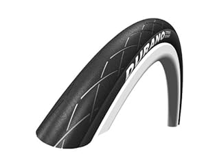 Schwalbe Durano HS 399 Racing Bicycle Tire (700x28, Dual Compound Folding, Black-Skin)