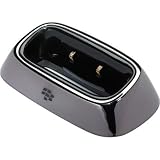 Blackberr= Pearl 2 Pc Kit Includes: (Rim Lambskin Leather Swivel Holster + Blackberry Pearl Desktop Charging Cradle Pod [Oem] Asy-14396-001 for Pearl 8100 8110 8120 8130) + DB Roth Cloth