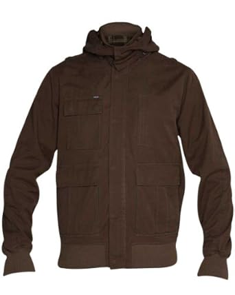 Hurley Men's Peak Apex Jacket - Brown XL