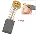 8 Pcs Electric Angle Grinder 12 X 9 X 6mm Motor Carbon Brush Cb411 Replacement