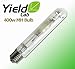 Yield Lab 400w Metal Halide (MH) Digital HID Grow Light Bulb (5500K) – 1 Bulb – Hydroponic, Aeroponic, Horticulture Growing Equipment