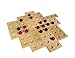 FoxMind Games: Kulami, Simple Zen Abstract Strategy Game, Wooden Tiles and Marbles, 2 Player Game, for Ages 10 and up