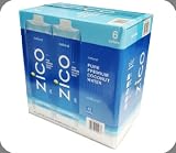 ZICO Pure Premium Coconut Water, Natural, 33.8-Ounce Container (Pack of 6) - Packaging May Vary