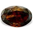 1.25 ctw beautiful Cognac Red Color SI2 Clarity Oval Shape Loose Natural Diamond