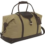 Clava Canvas 21 Overnighter w/ Leather Trim