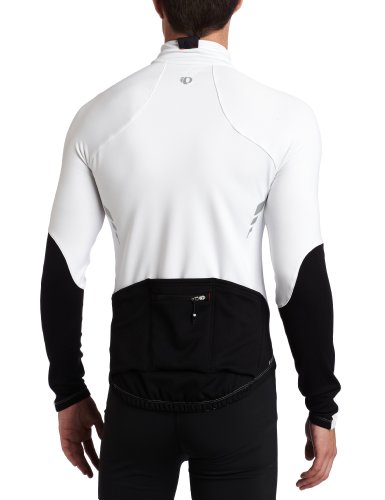 Pearl Izumi Men's Pro Thermal Long Sleeve Jersey - White/black, X-Large