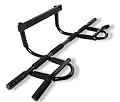 Maximum Fitness Gear All-In-One Doorway Chin-Up Bar with Bonus Top 20 Exercises To Six Pack Abs Guide