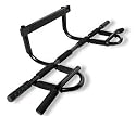 Maximum Fitness Gear All-In-One Doorway Chin Up Bar with Bonus Top 20 Exercises To Pack Abs Guide