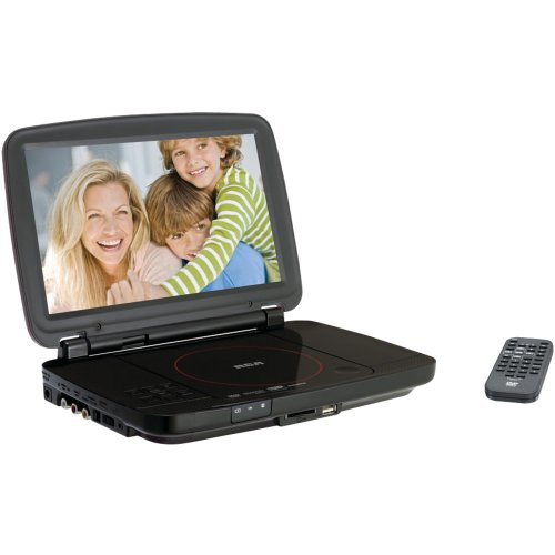 RCA DRC99310U 10-Inch Portable DVD Player with USB and SD Card Slot