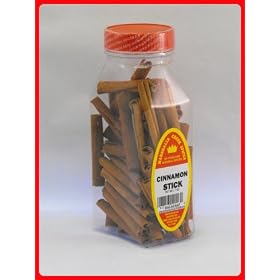 CINNAMON STICKS FRESHLY PACKED INLARGE JARS, spices, herbs, seasonings
