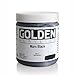 Golden Heavy Body Acrylics Mars Black 8 oz jar