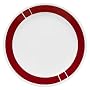 Corelle Livingware 10-1/4-Inch Dinner Plate, Urban Red