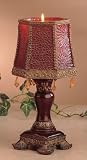 Moroccan Style Red / Orange Candle Lamp (2 Pcs Set) (House of Gifts)