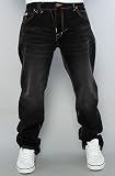 LRG - LRG The Ghost Writer True Straight Fit Jean in Black,Denim for Men