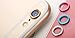 UHIPPO® iPhone 6 Plus iPhone 6s Plus Camera Lens Protector Camera Lens Case Camera Aluminum Protective Ring for iPhone 6 Plus iPhone 6s Plus 5.5 Inch Black
