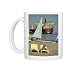 Unusual juxtaposition of an oil tanker terminal and Photo Mugs