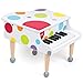 Janod Confetti Wood Grand Piano Children's Musical Instrument - Ages 3+ - J07627