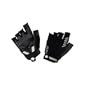 Descente Womens Cycling Air Gel Glove, Black/Black, Medium
