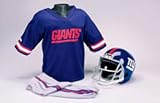 Youth New York Giants Team Helmet and Uniform Set by Franklin Sports