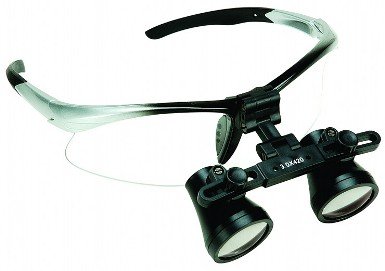 Dental and Surgical Low Vision Medical Loupes - Sport Frame Flip-up - 25x At 420mm