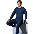 Sehr warme Thermo Unterw�sche / Ski Sportunterw�sche Garnitur / Unterhose und Langarm Thermounterw�sche von normani Gr��e Gr��e 5 = XS Farbe Antrazit