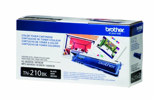 Brother (TN-210BK) Toner Cartridge for HL-3040cn, HL-3070cw, MFC-9010cn, MFC-9120cn, MFC-9320cwthumbnail